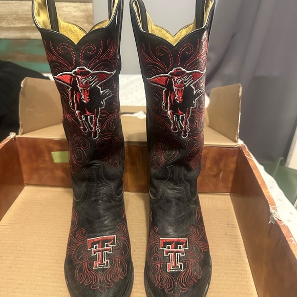 RETIRED Texas Tech Gameday boots - Picture 8 of 8